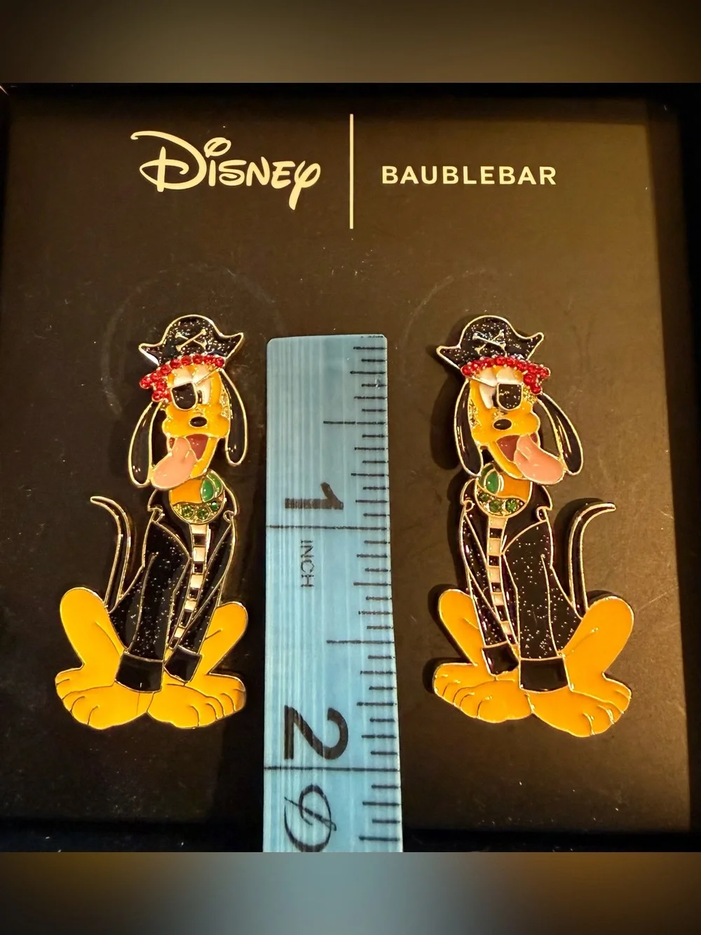 Disney x BaubleBar Pluto Pirate Halloween Earrings